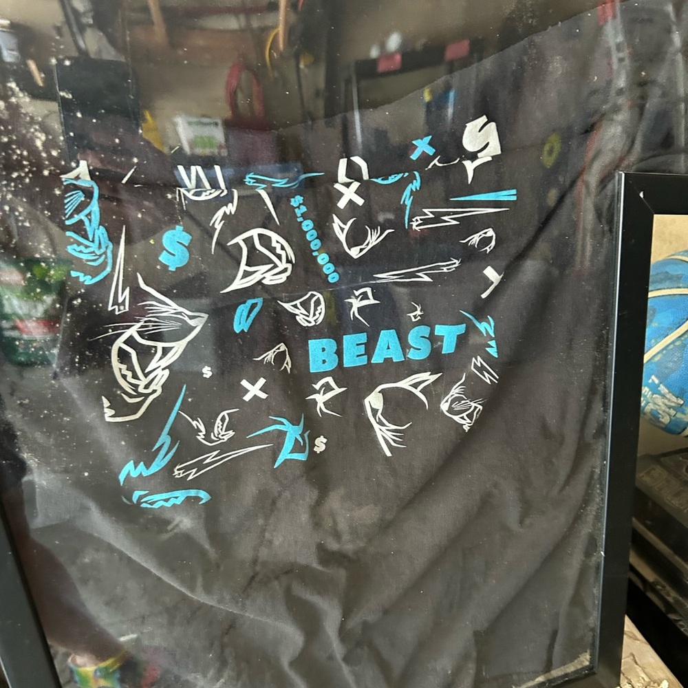 Autographed Mr. Beast tshirt